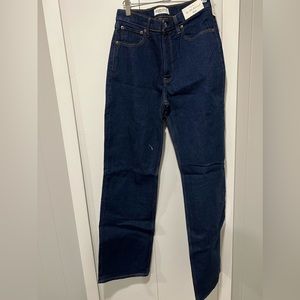 A&F wide leg denim